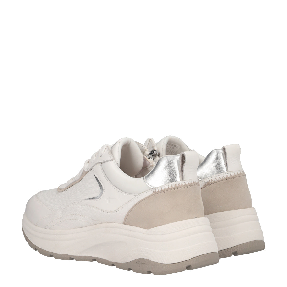 Sneakers Donna Bianche in pelle