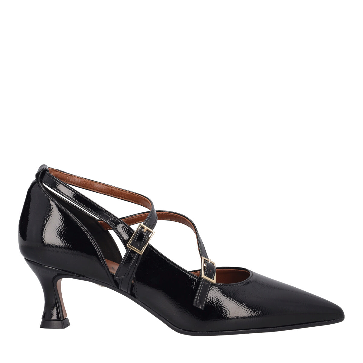 Decolletè Donna Nere in Vernice