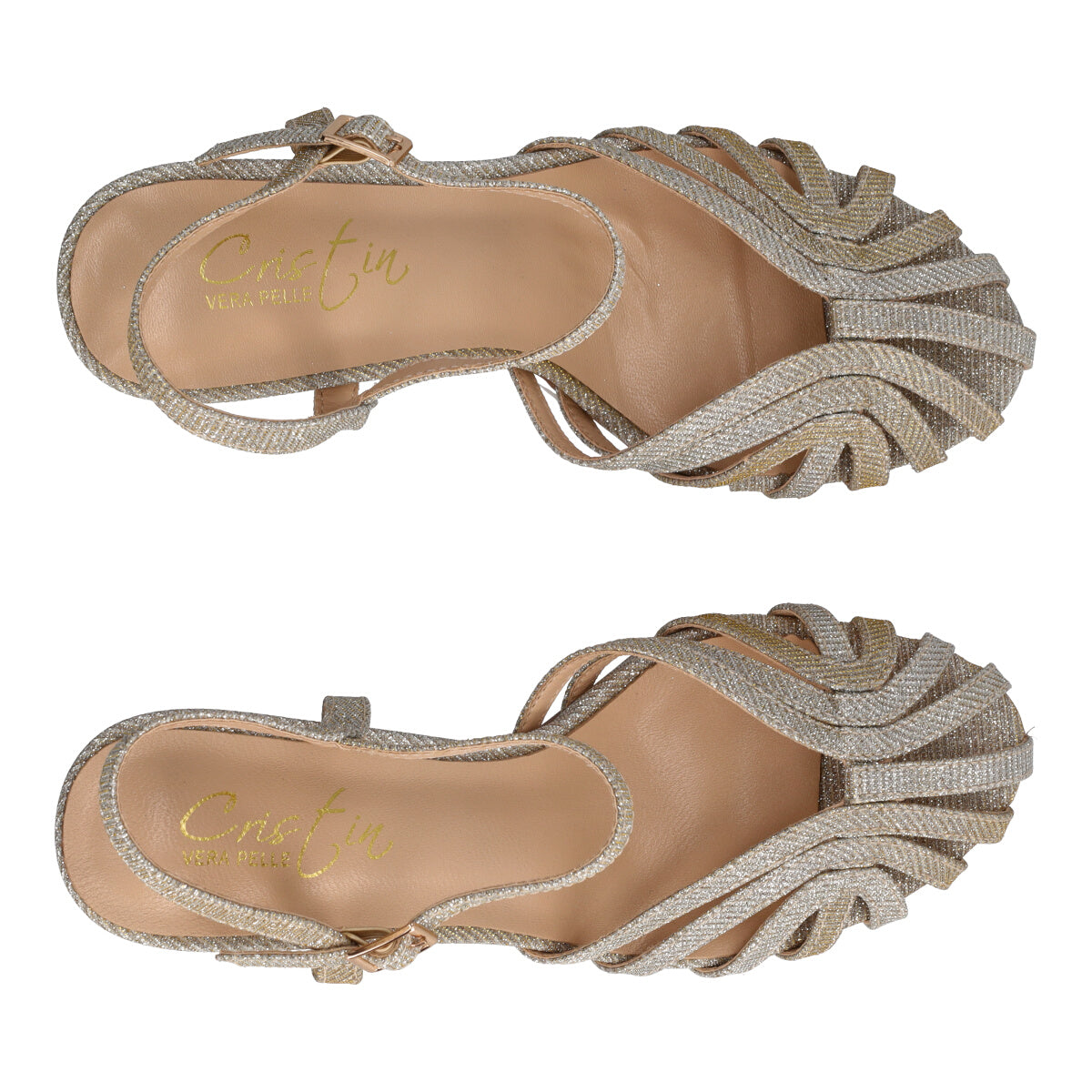 Sandali Donna Champagne