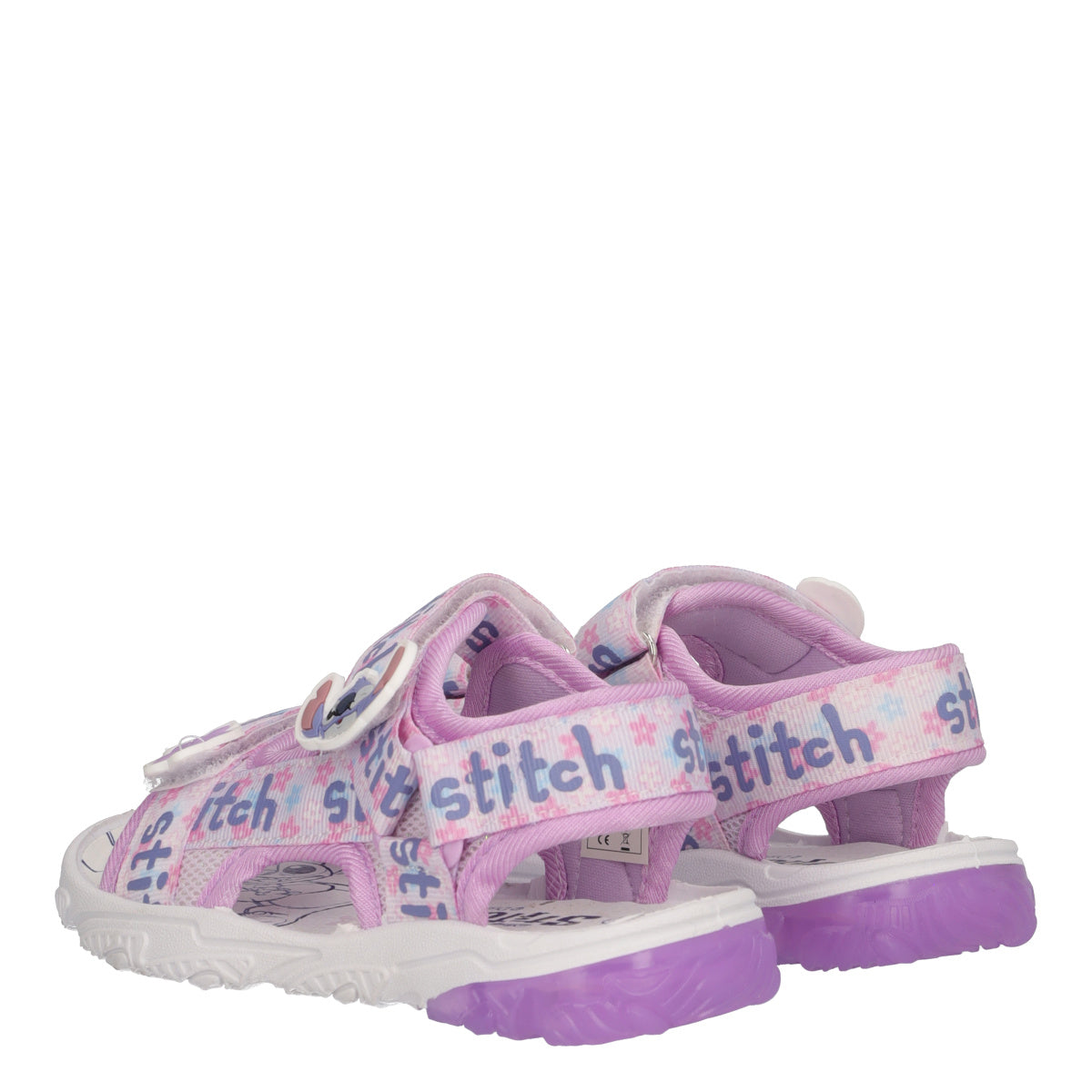 Sandali Bambina Lilla Lilo & Stitch con Luci