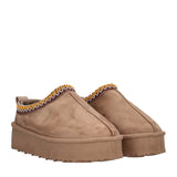 Sabot con platform Donna khaki