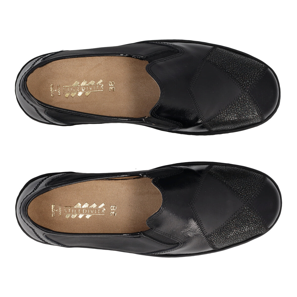 Mocassini Comfort Donna Neri