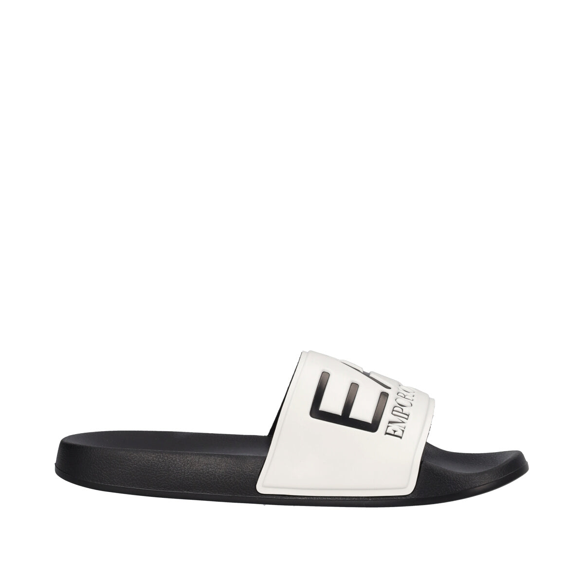 AF15118.MZ096 Ciabatte Mare Uomo Bianche e Nere