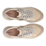 ZARVIA Sneakers Donna Oro e Beige