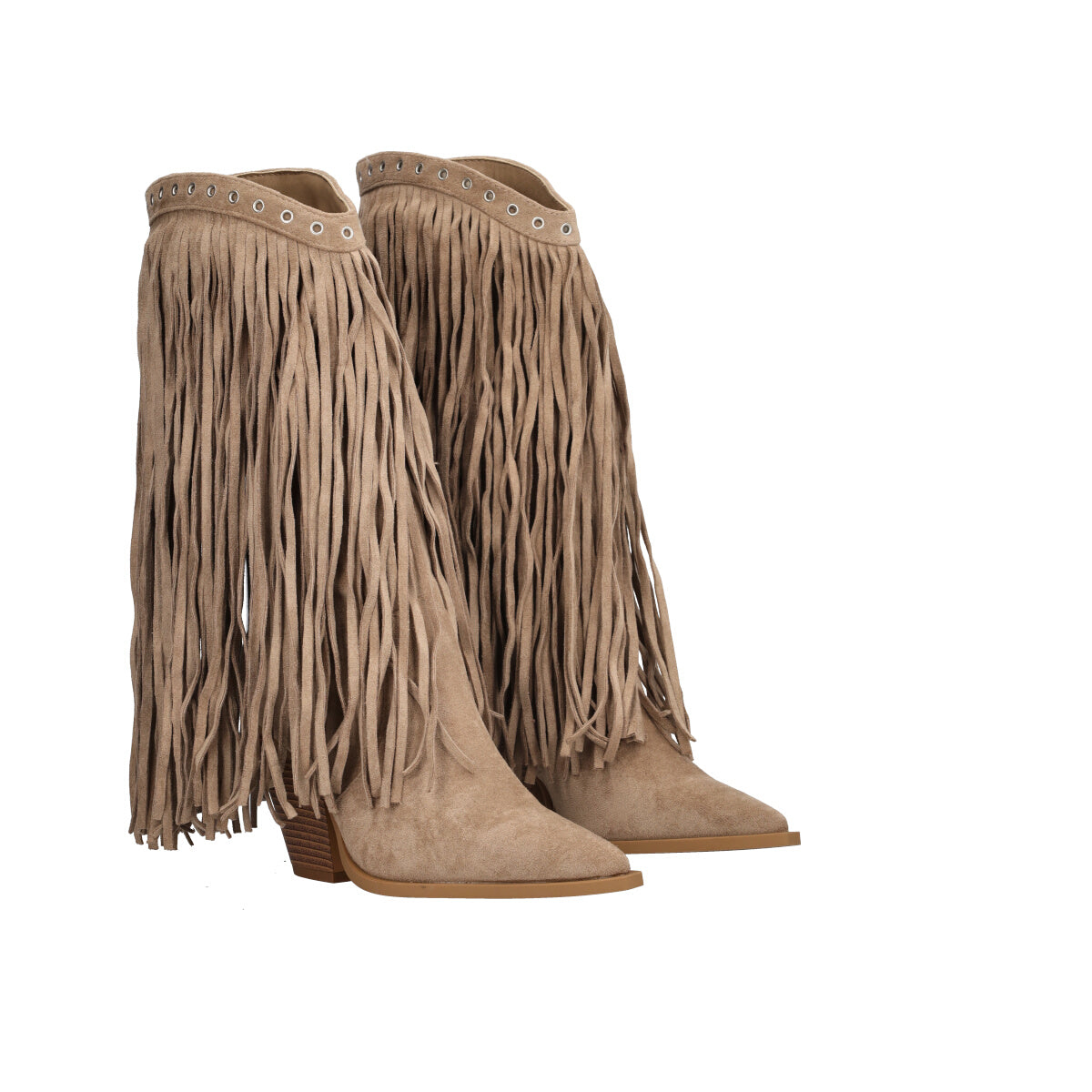 Stivale Donna Beige