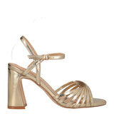 Sandali con Tacco Donna Oro