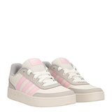 BREAKBASE J Sneakers Junior Bianche, Rosa e Grigie