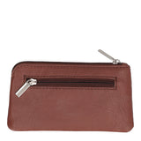 Portachiavi Unisex Marrone in Pelle