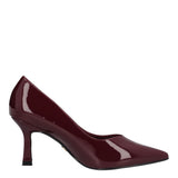 Décolleté Donna Vernice Bordeaux - Tacco 7 cm