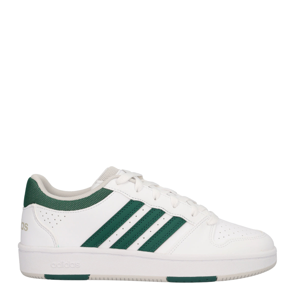 HOOPS CLASSIC J Sneakers Junior Bianche e Verdi