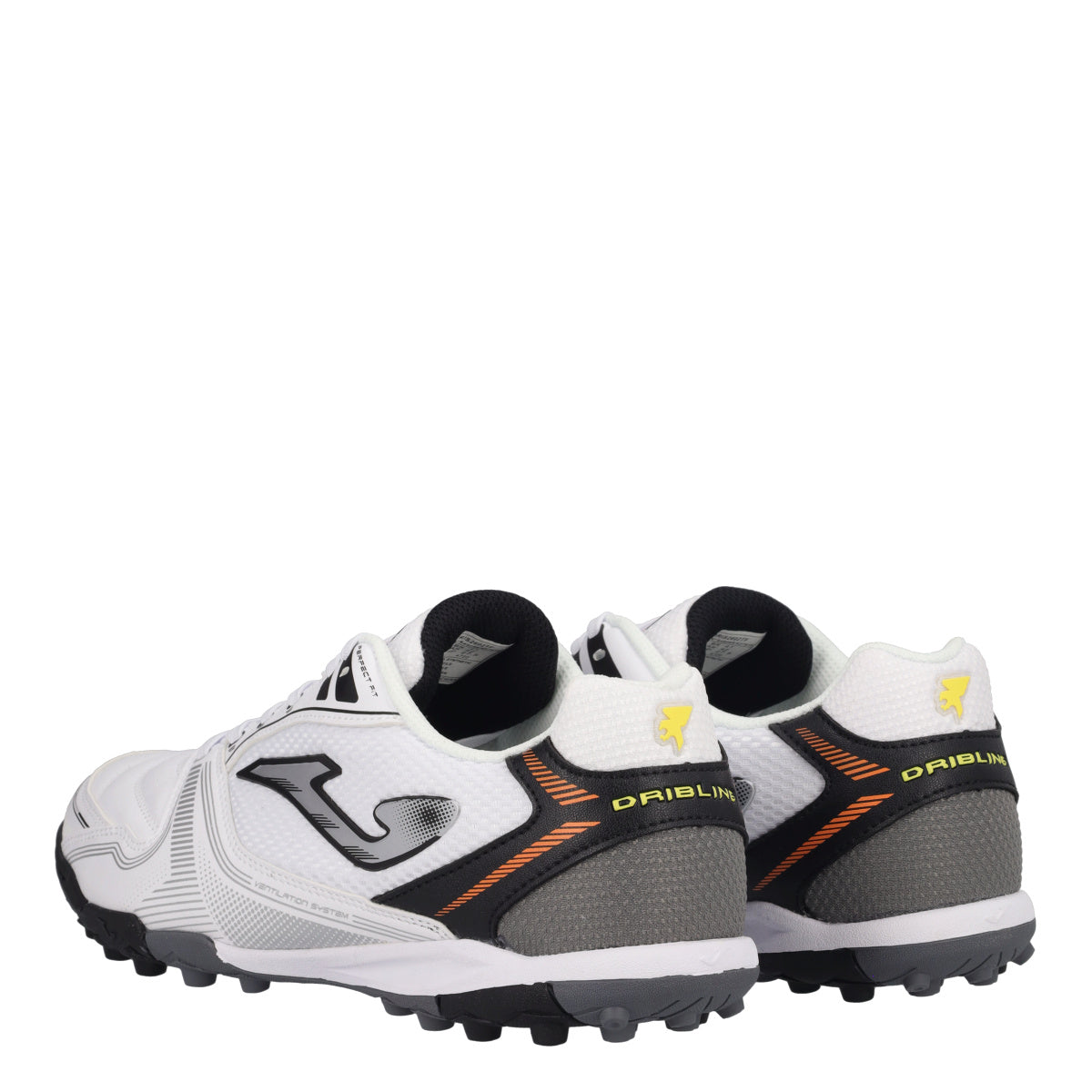 DRIBLING 2602 Scarpe da Calcio Uomo Bianche