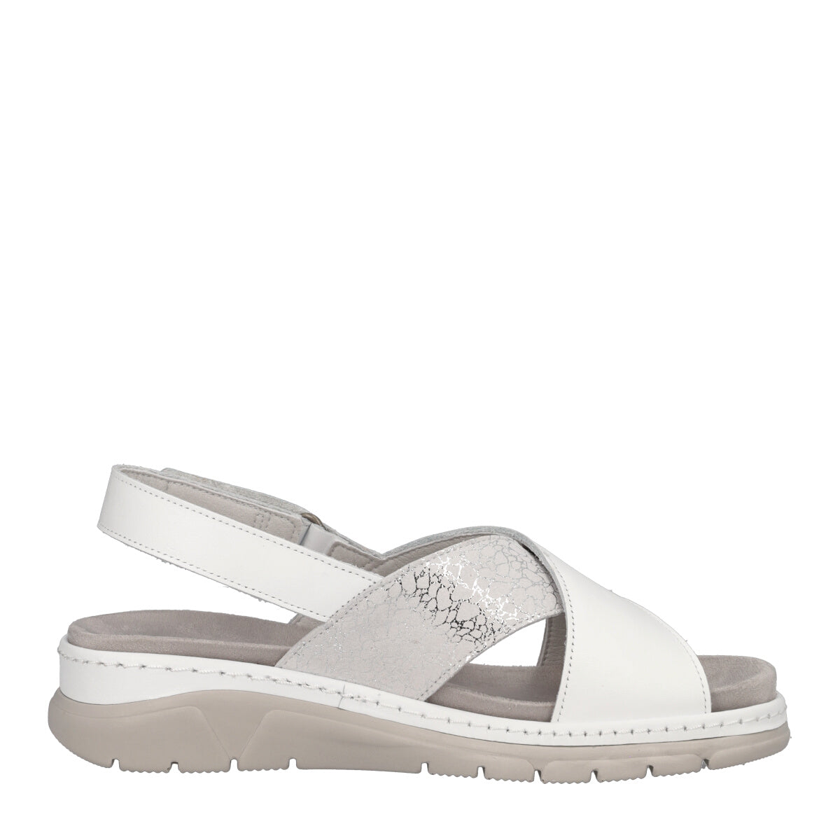 MOSTAR Sandali Donna Bianchi e Grigi