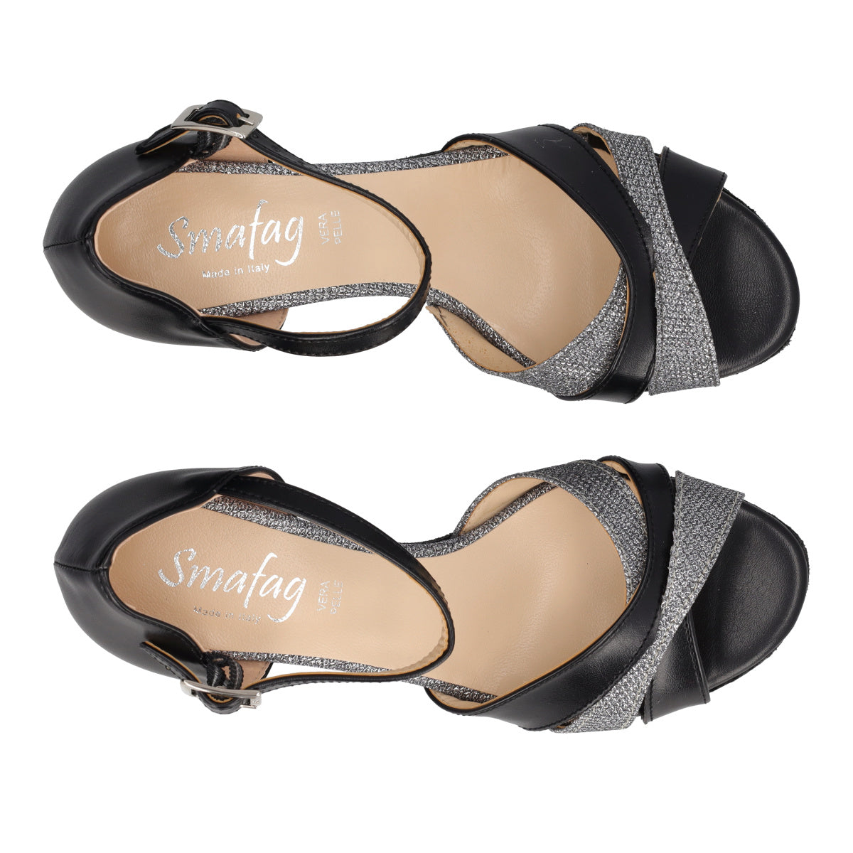 Scarpe da Ballo Donna Nere tacco 4 cm