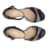 Scarpe da Ballo Donna Nere tacco 4 cm