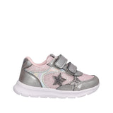 GLASS Sneakers Bambina Argento e Rosa