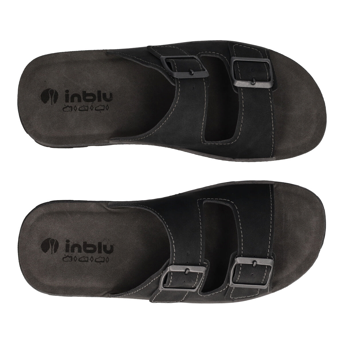 CIABATTE Uomo Doppia Fibbia