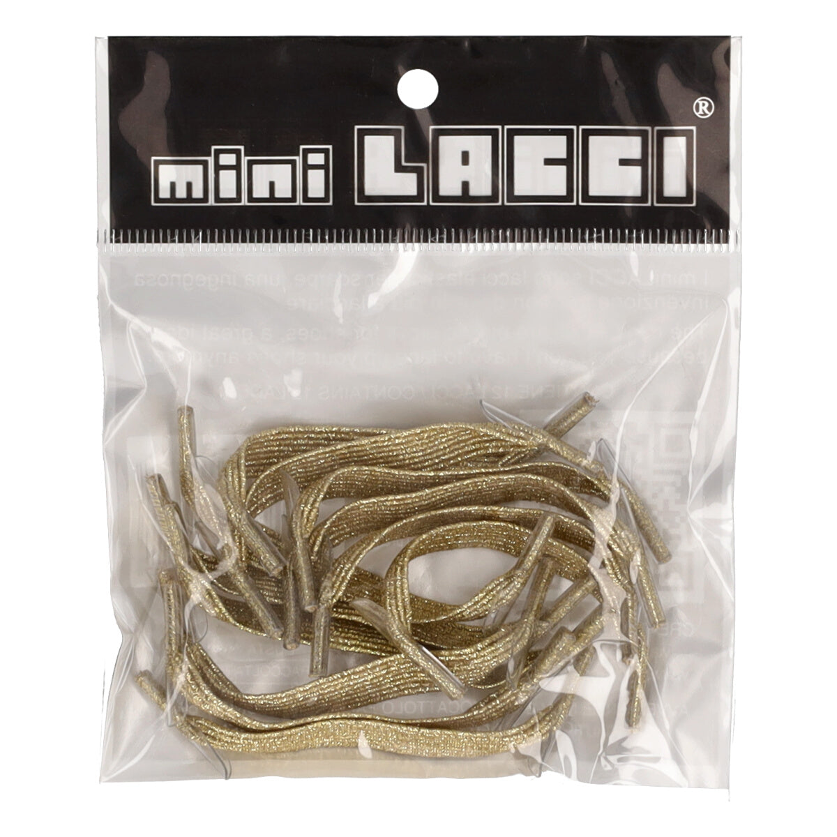 Mini Lacci Oro Glitter