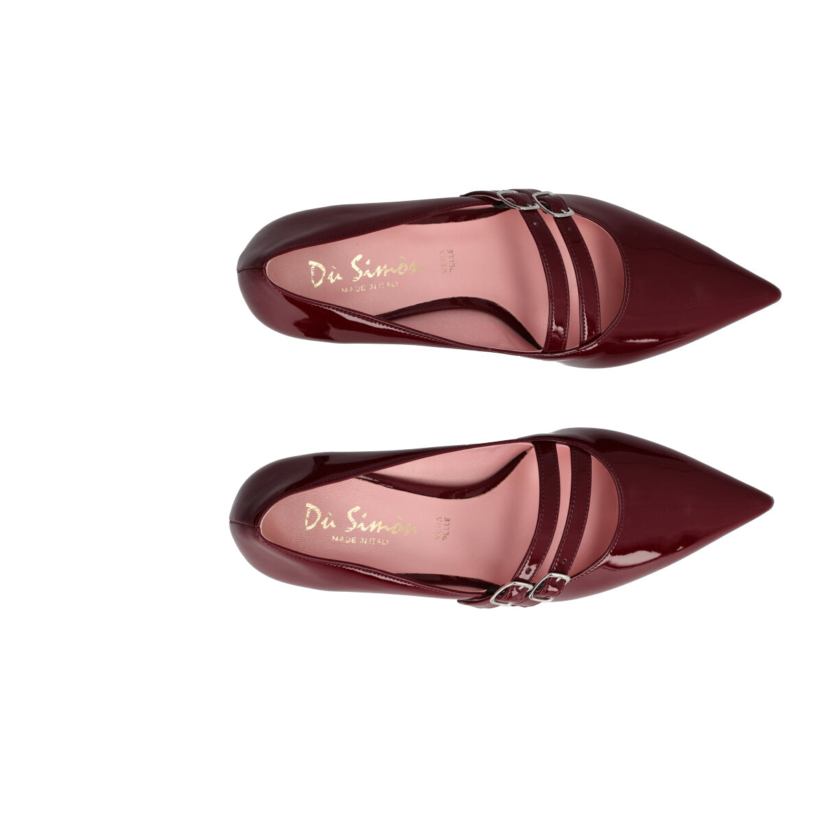 Décolleté Donna Bordeaux in Vernice