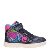 SKYLIN Sneakers Alte Blu - Con Luci