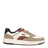 Sneakers Uomo Beige in Pelle