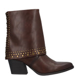 Stivaletti Texani Donna Marroni
