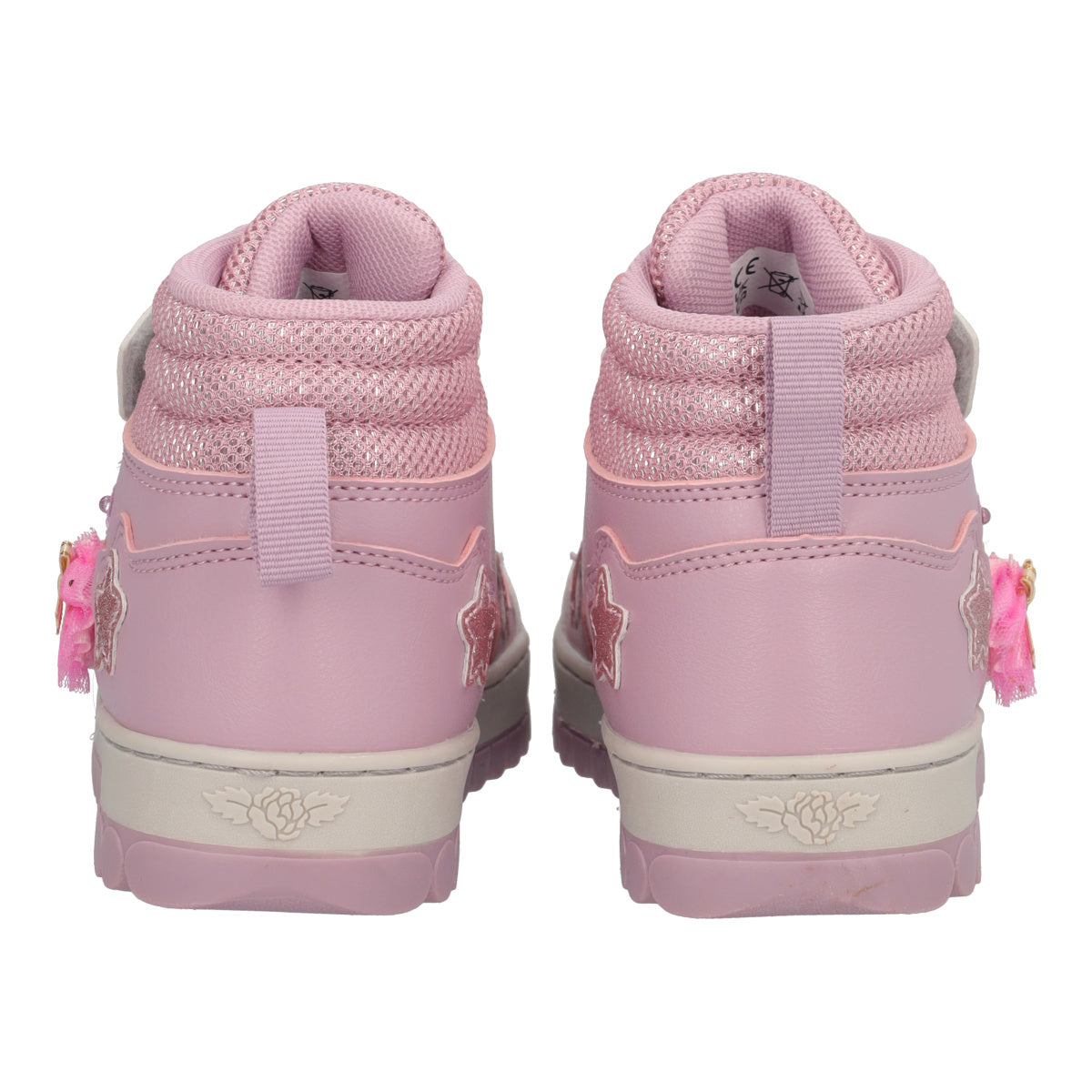 MILLE STELLE Sneakers Bambina Rosa con Luci