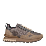 LISBOA Sneakers Donna Taupe Metallizzate
