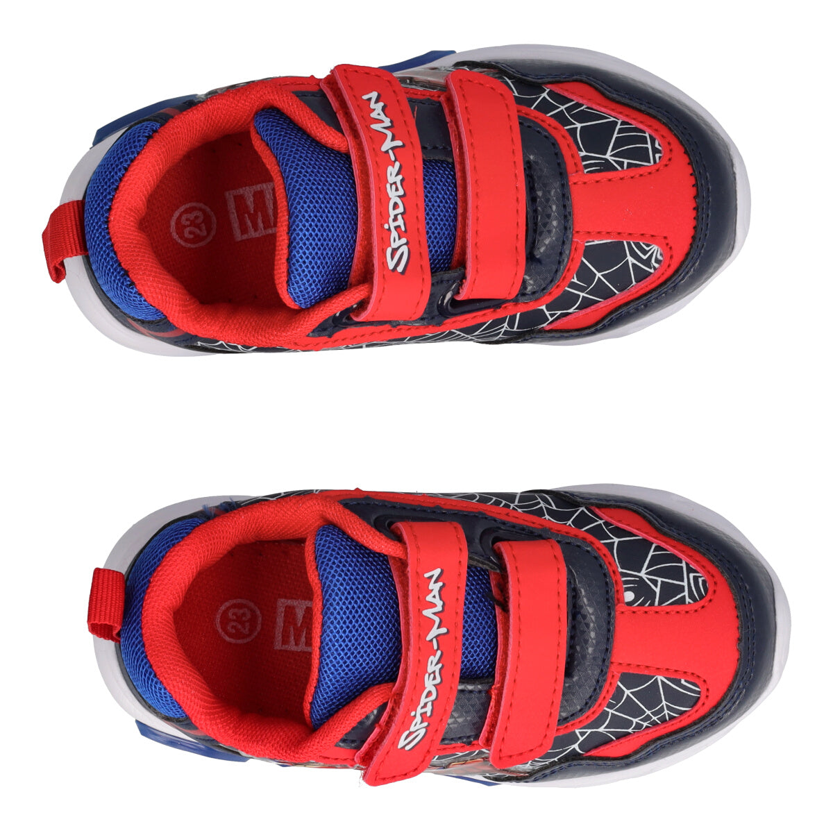 Sneakers Bambino Blu e Rosse Spider-Man con Luci