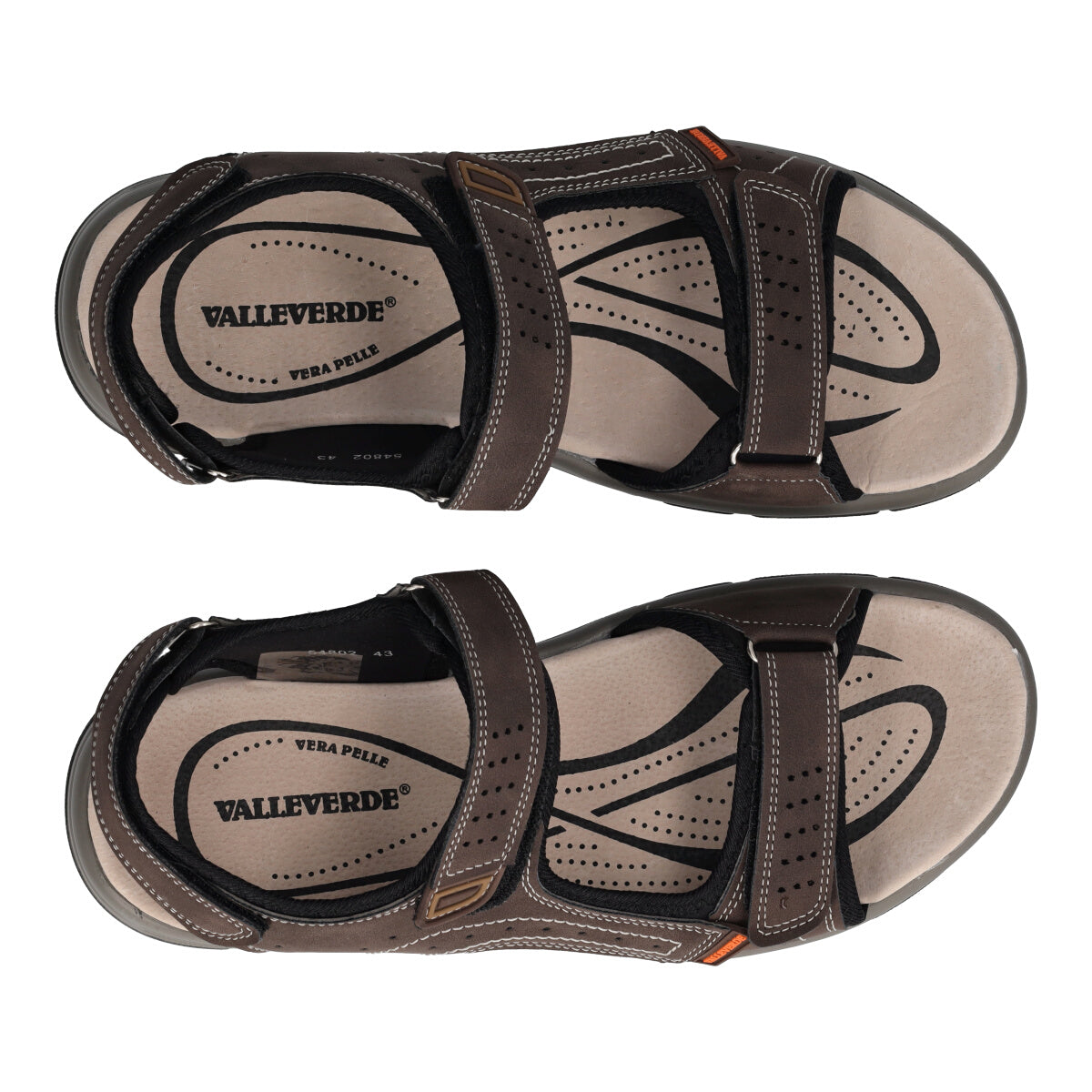 Sandali Uomo Marroni