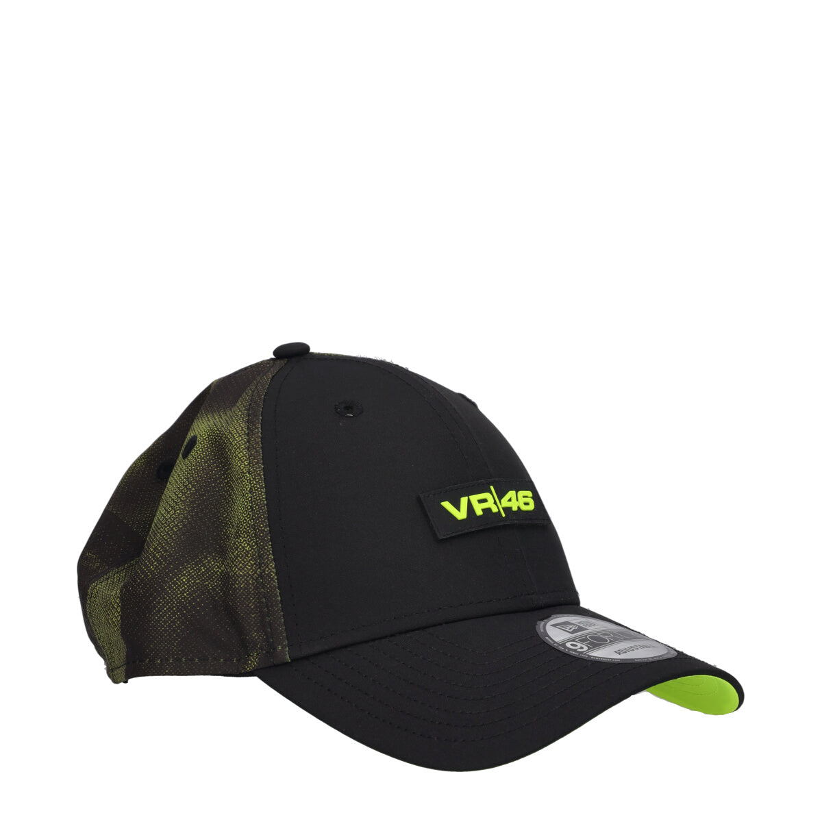 HALFTONE SUBLIMATION 9FORTY VR Cappello con Visiera Valentino Rossi Nero e Giallo