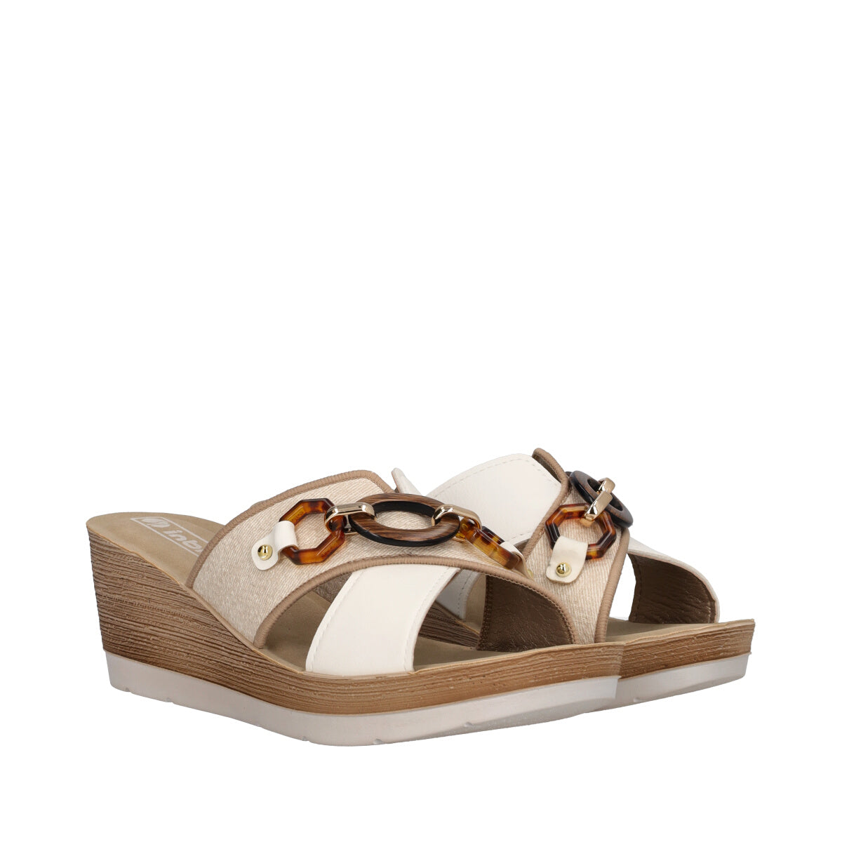 Ciabatte Donna Bianche e Beige