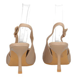 Slingback Donna Nude