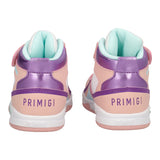 BABY PLAYER Sneakers Alte Bambina Bianche e Rosa