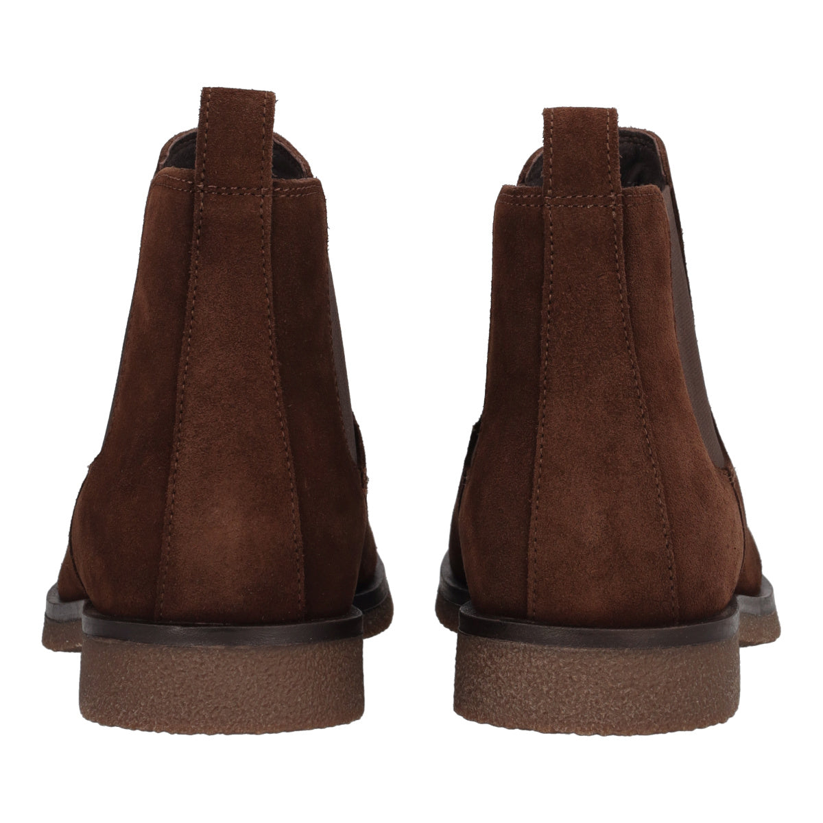 CLAUDIO Chelsea boot uomo in camoscio marrone