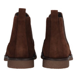 CLAUDIO Chelsea boot uomo in camoscio marrone