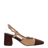 Slingback Donna Beige e Marroni