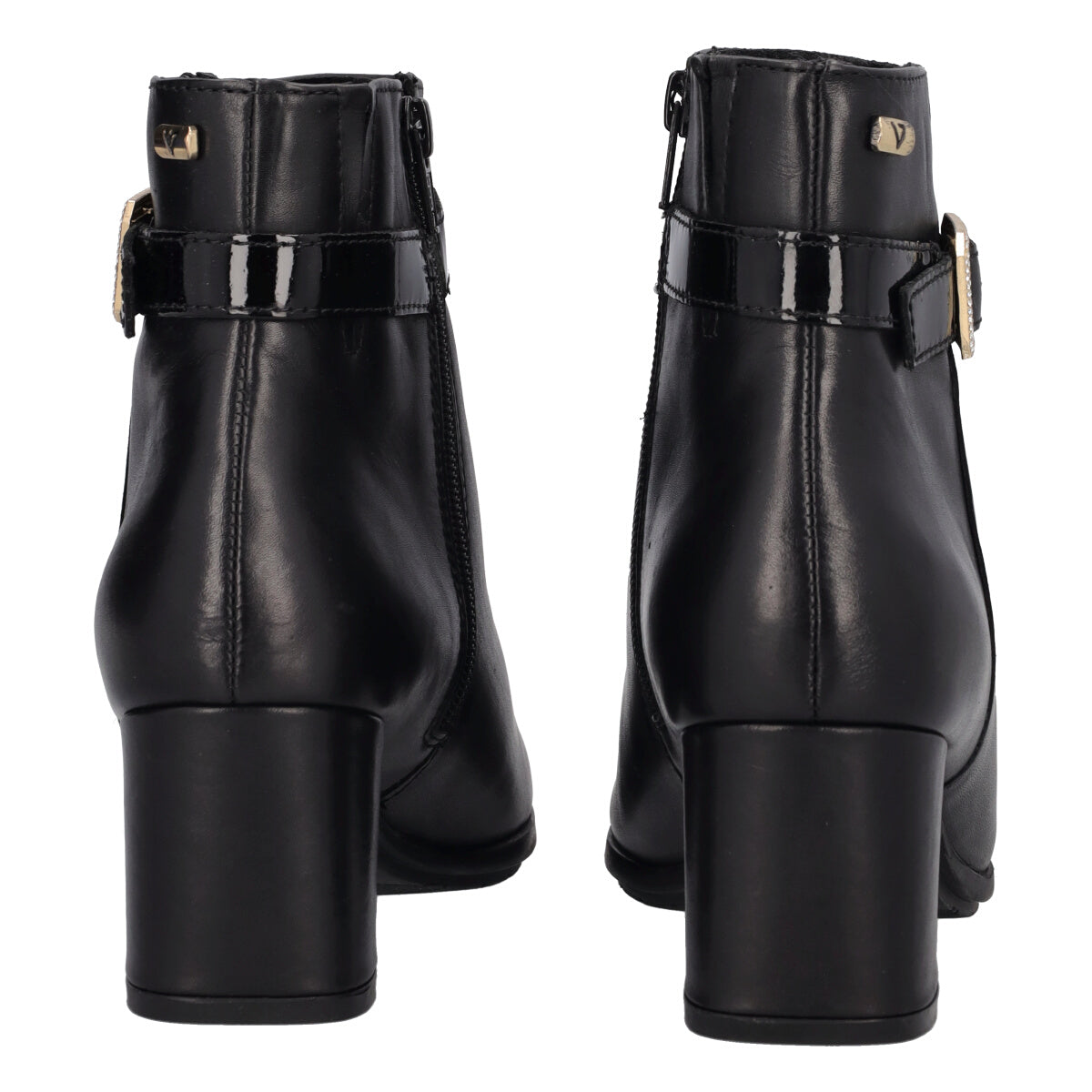 Stivaletti pelle tacco 6 cm