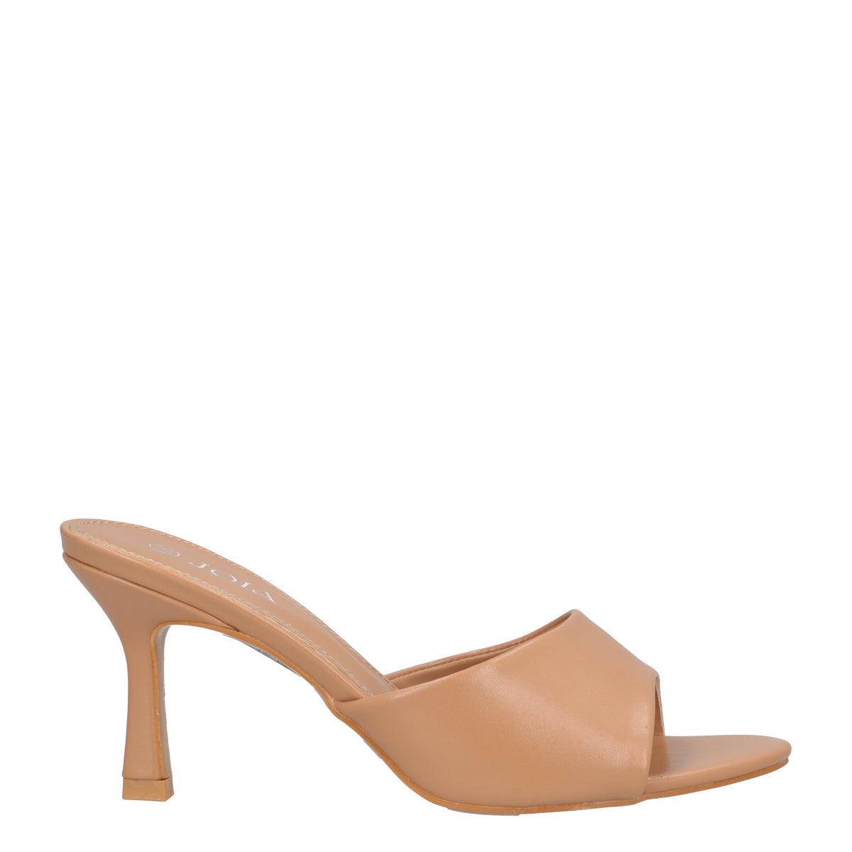 Ciabatte con Tacco Donna Beige