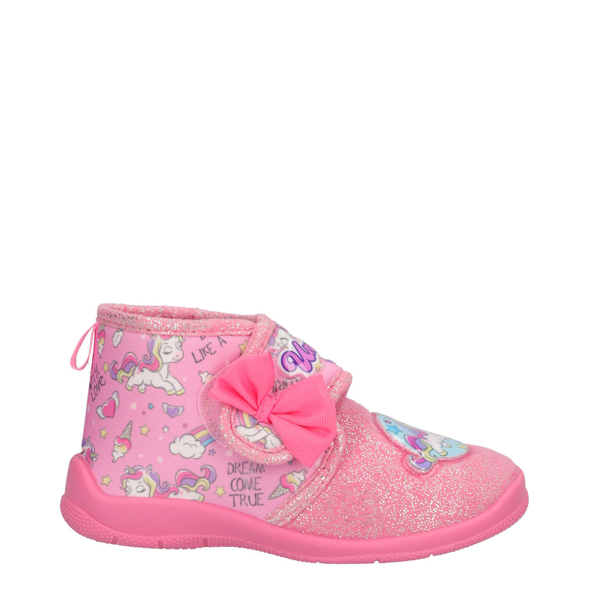 Pantofole Bambina Rosa - Unicorn