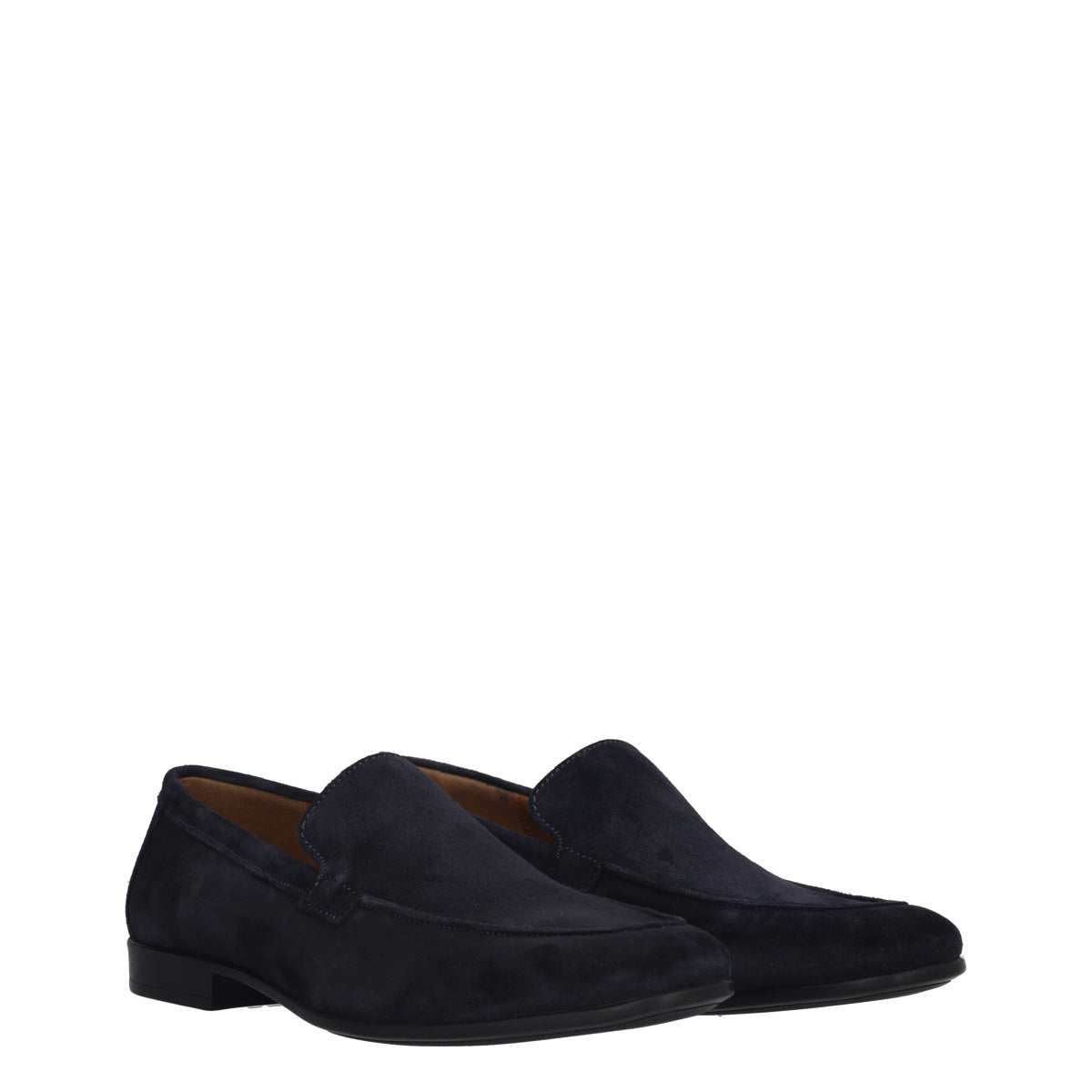 EDDY Mocassini Uomo Blu in pelle