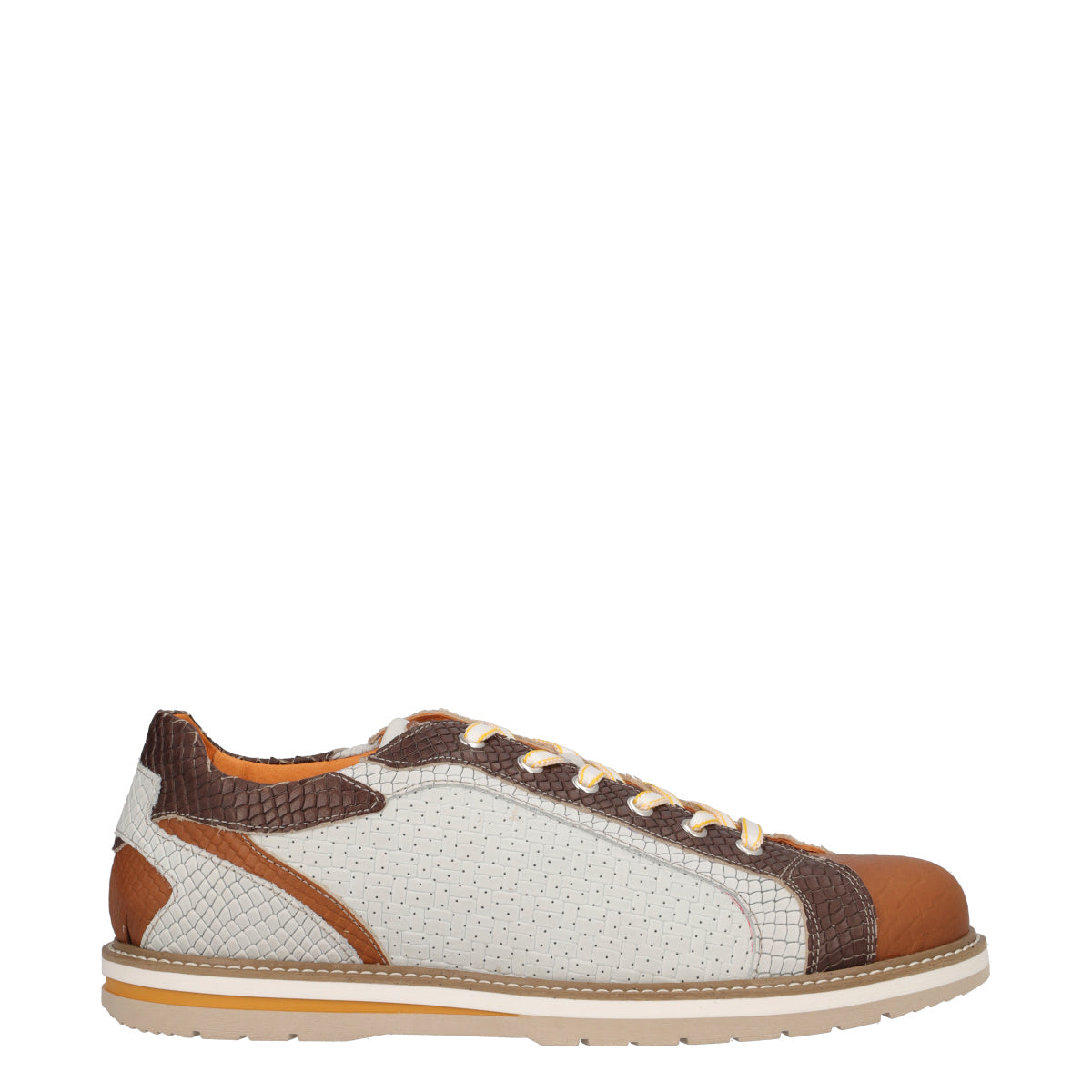 Stringate Uomo Marroni e Beige