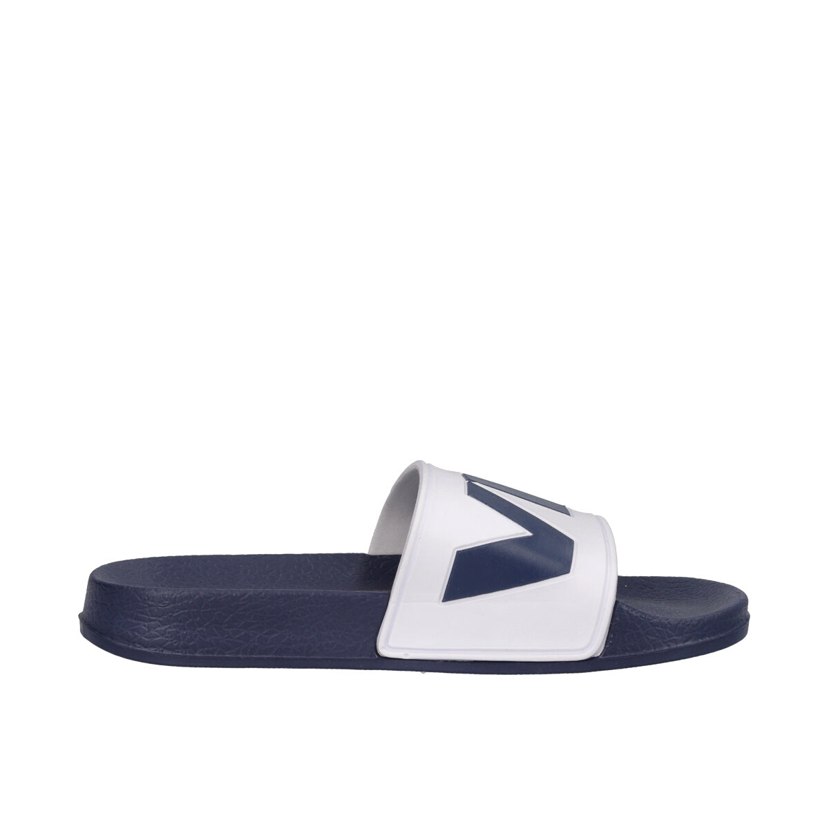 JUNEL Ciabatte Mare Bambini Blu e Bianche