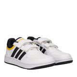 HOOPS 3.0 CF Sneakers Bambino Bianche, Nere e Gialle