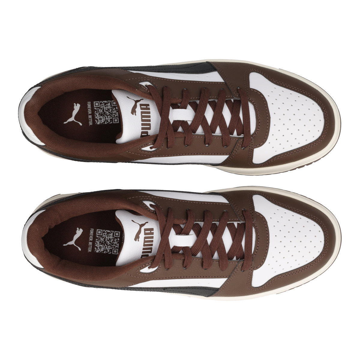 REBOUND SLAM LO Sneakers Uomo Marroni e Bianche