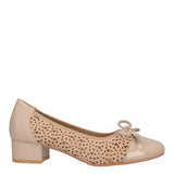 Ballerina con Tacco Donna Beige