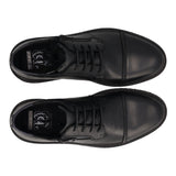 Stringate Uomo Nere in Pelle