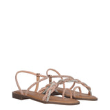 Sandali Infradito Donna Oro Rosa e Argento