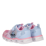 Sneakers Bambina Rosa Lilo & Stitch con Luci
