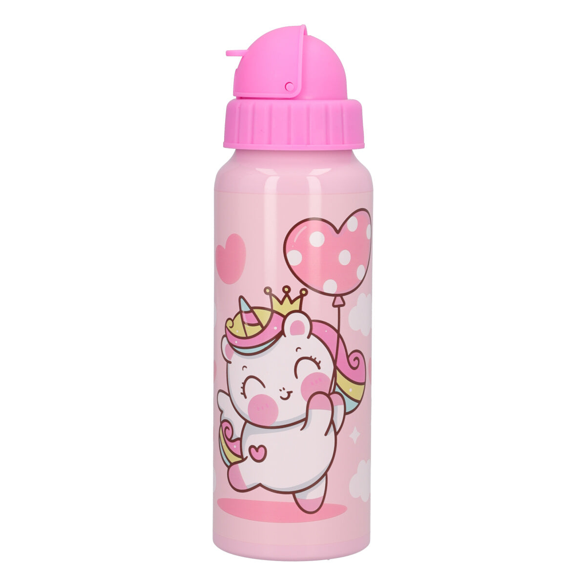 Borraccia Bambine Rosa Unicorni