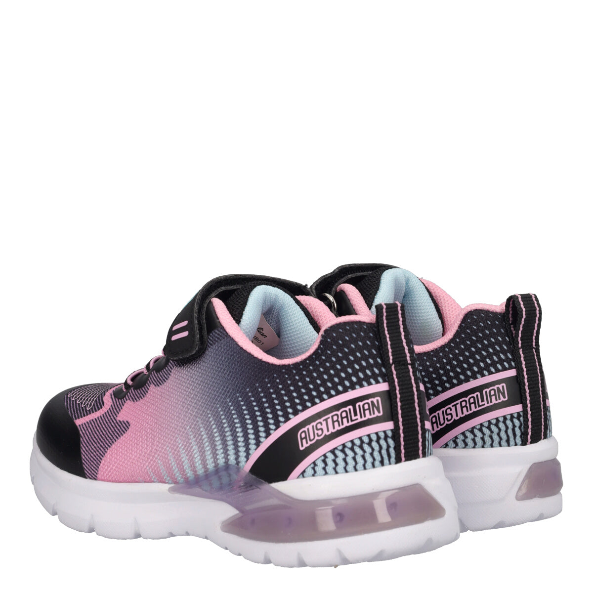 FLASH II TD Sneakers Bambina Rosa e Nere